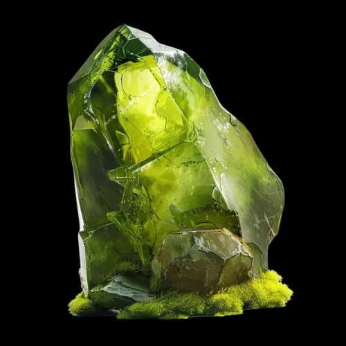 Peridot Gemstone Close-up