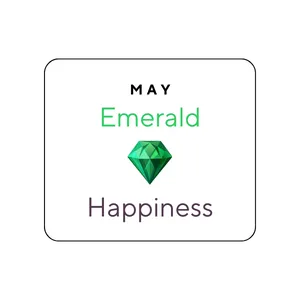 May Birthstone Chart
