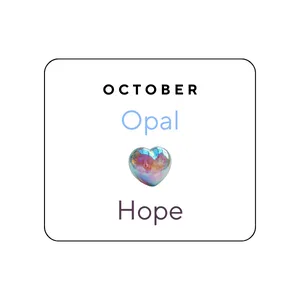 October Birthstone Chart