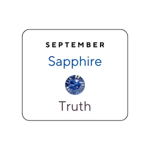 September Birthstone Chart