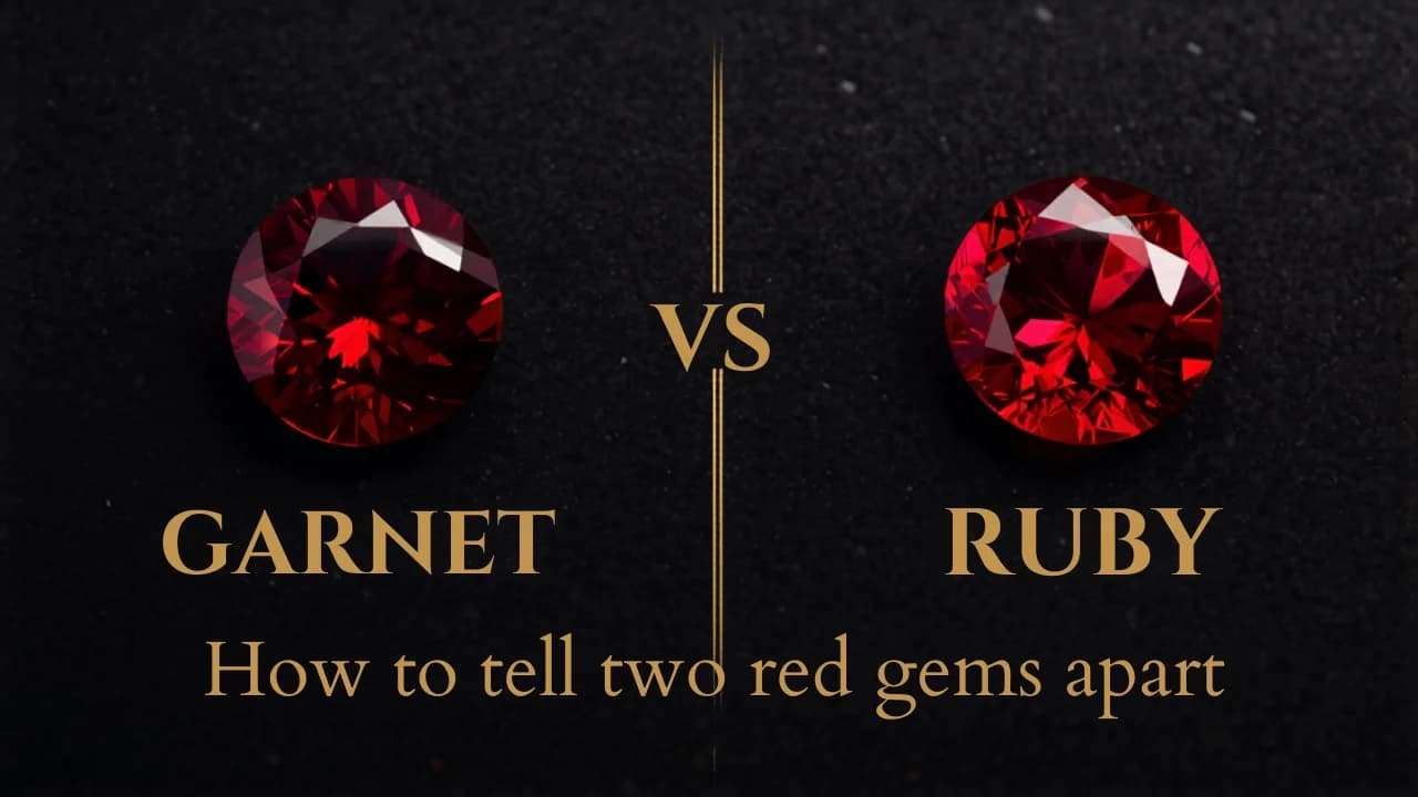 Garnet vs Ruby: How to Tell Two Red Gems Apart (and Why One Costs 100 Times More)