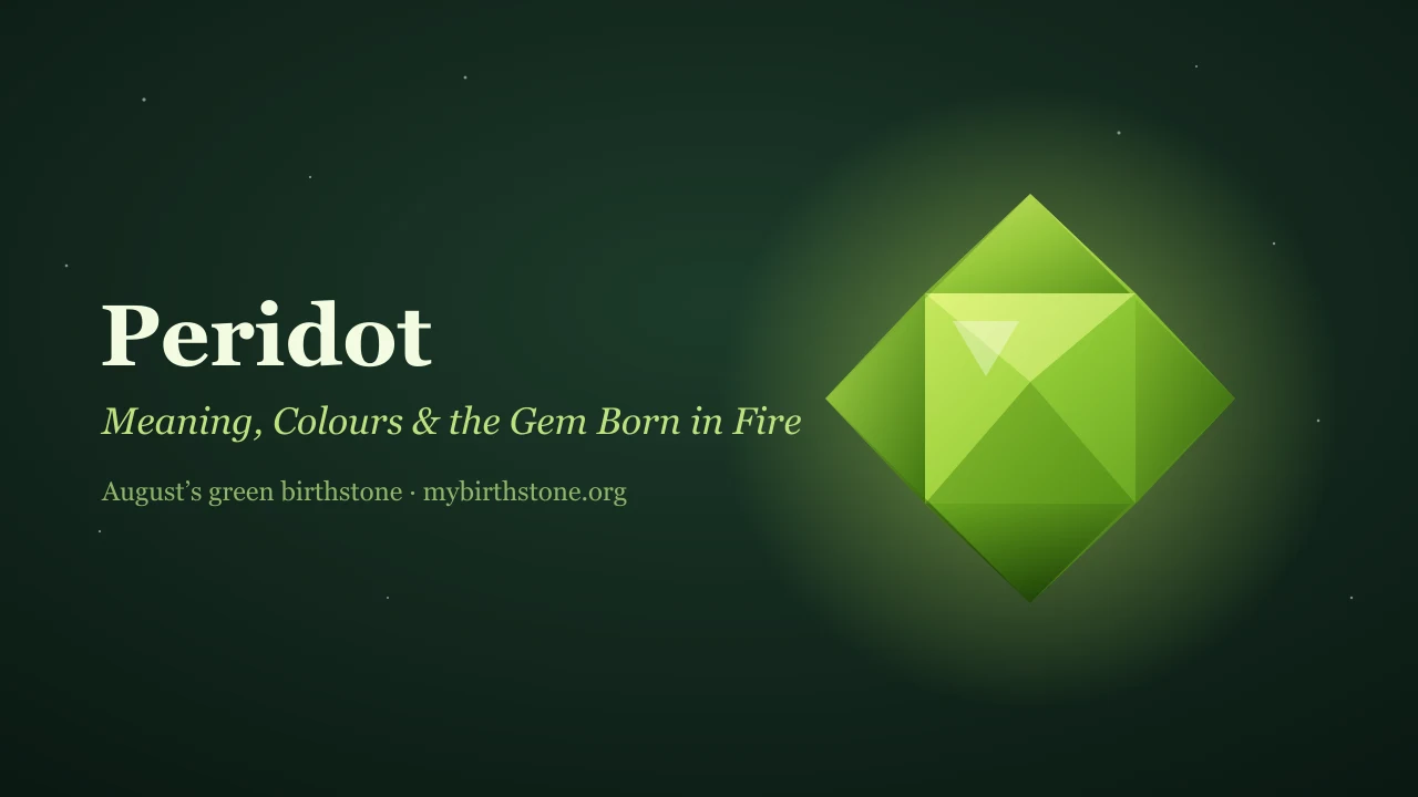 Peridot: Meaning, Colours, and the Green Gem Born in Fire and Fallen From Space