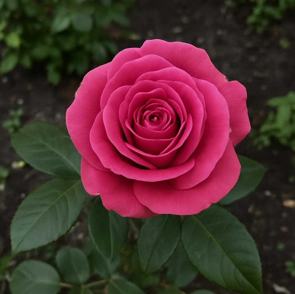 June Birth Flower - Rose & Honeysuckle