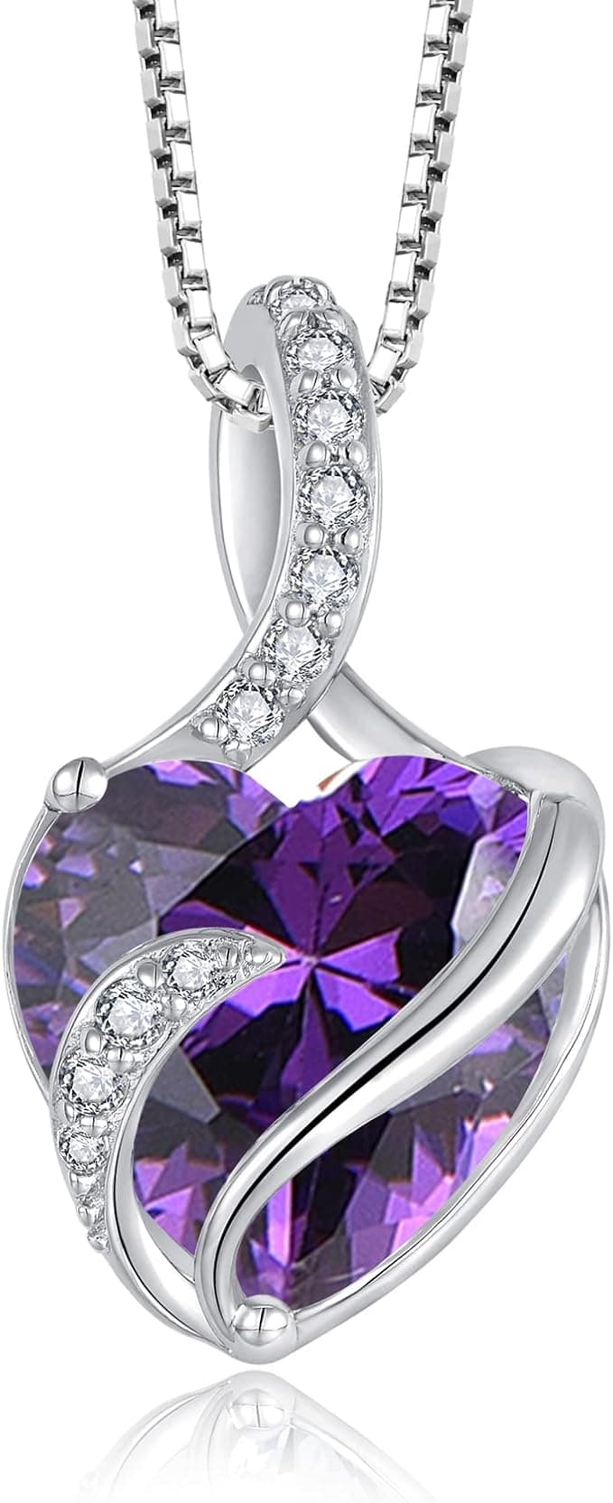 February Birthstone Amethyst Necklace
