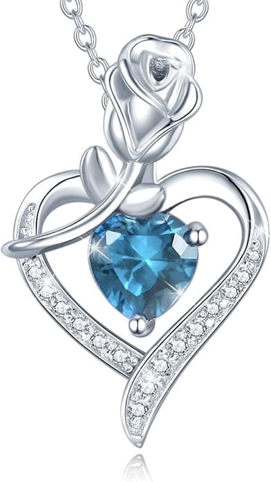 November Birthstone Topaz Necklace