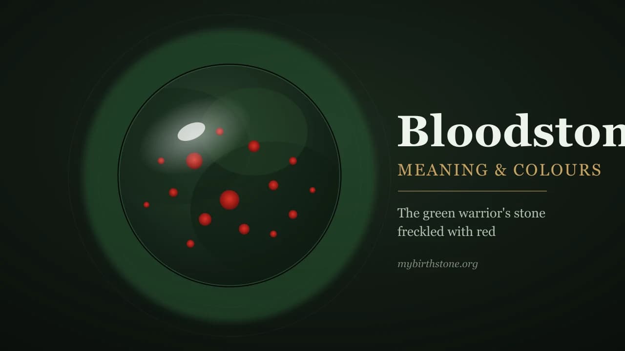 Bloodstone: Meaning, Colours, and the Stone the Ancients Swore Made You Invisible